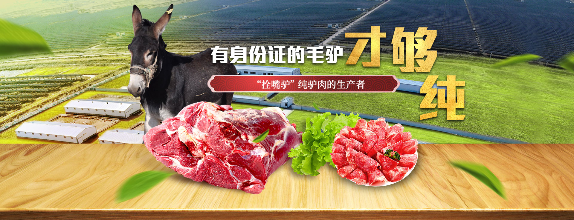 拴嘴驴纯驴肉生产者